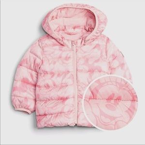 Gap Disney Minnie Mouse Cold Control Coat Pink